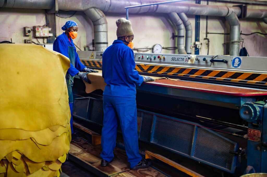 Leder Produktion Namibia