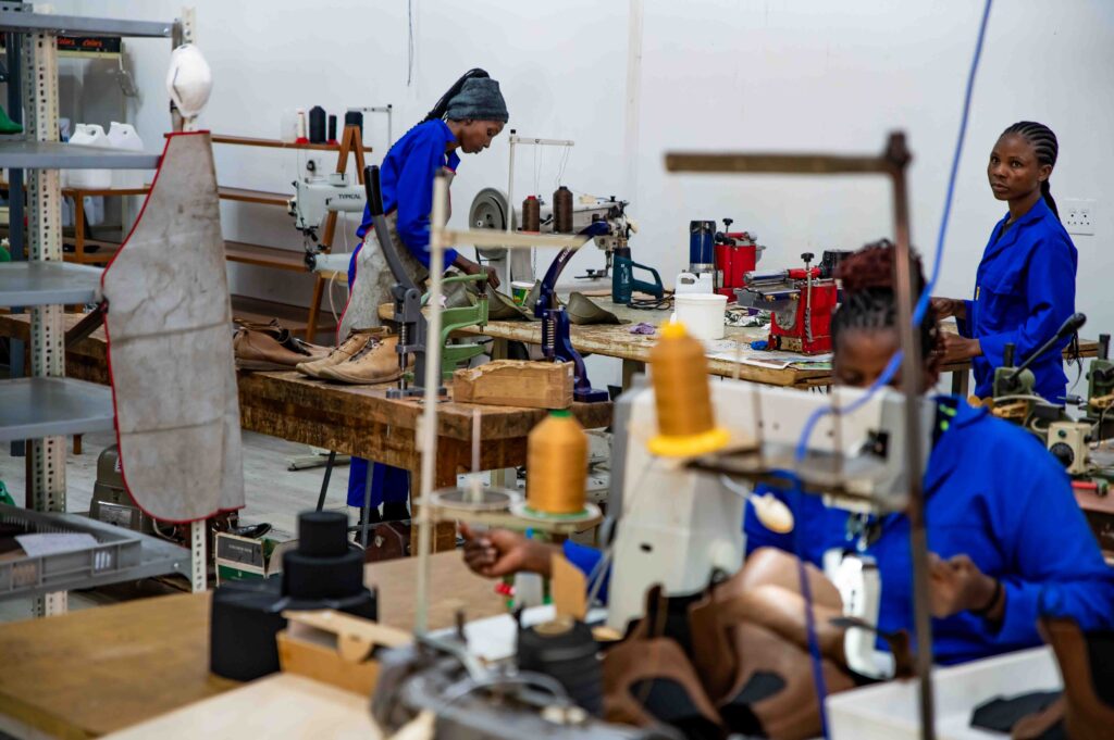 Liedtke&Gregg Kuduschuh Herstellung