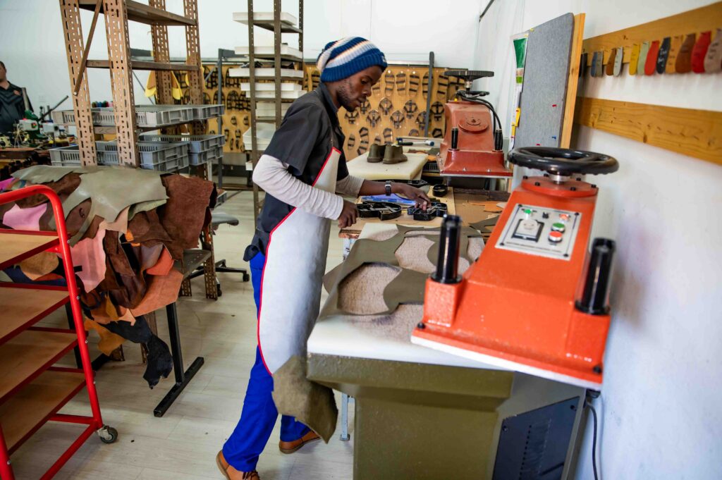 Liedtke&Gregg Kuduschuh Herstellung