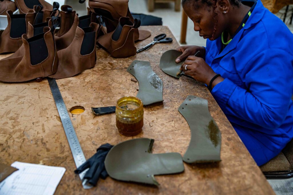 Liedtke&Gregg Kuduschuh Herstellung