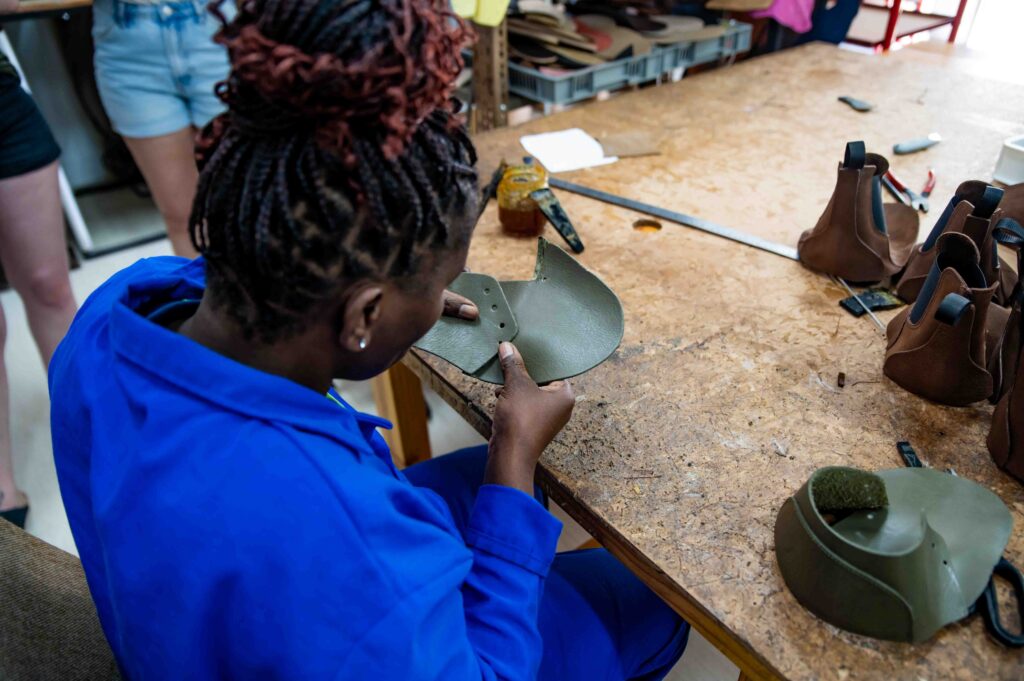 Liedtke&Gregg Kuduschuh Herstellung